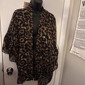 Cute animal print jacket (polyester material)